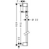 Штанга душевая 91,5 см Hansgrohe Unica'Croma 26506000