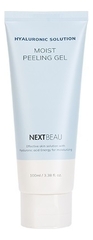 NEXTBEAU Гель отшелушивающий с гиалуроновой кислотой - Hyaluronic solution moist peeling gel, 100мл