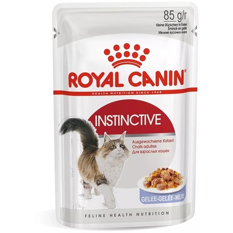 Влажный корм Royal Canin Instinctive, в желе, для взрослых кошек, 85 г.