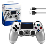 Джойстик беспроводной Dualshock 4 для PlayStation4 (Серебристый металлик)