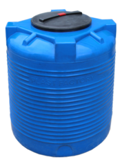 Ёмкость пластиковая пищевая STERH VERT 300 л. вертикальная (71x71x84см;синий) - арт.555074.2