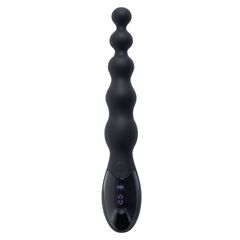 Черный анальный вибростимулятор Backdoor Baton - 24,1 см. - 