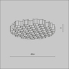 Комплектующие для светильника Maytoni Focus t HoneyComb-D24