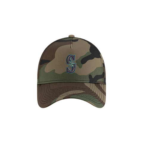 New Era Seattle Mariners Woodland Team 9FORTY