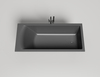 Salini 104213GF  CASCATA 180x80 Встраиваемая ванна с прямоугольной чашей, регулируемые ножки, RAL полностью