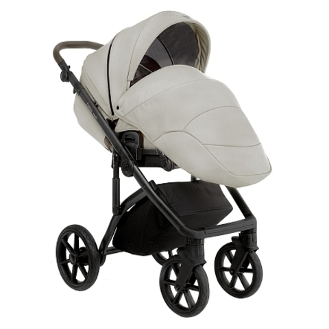 ROAN Коляска 2 в 1 Bass Next короб + прогулка Marzipan/Black