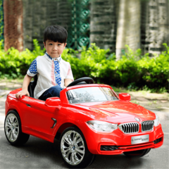Детский электромобиль "BMW" 6V,красный