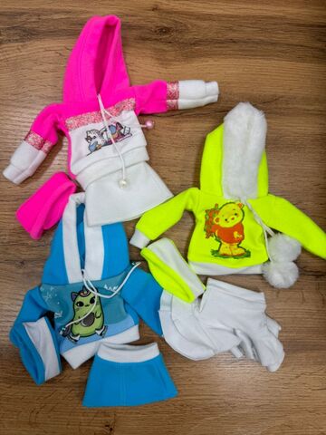 Одежда для дизайнерских кукол на коньках