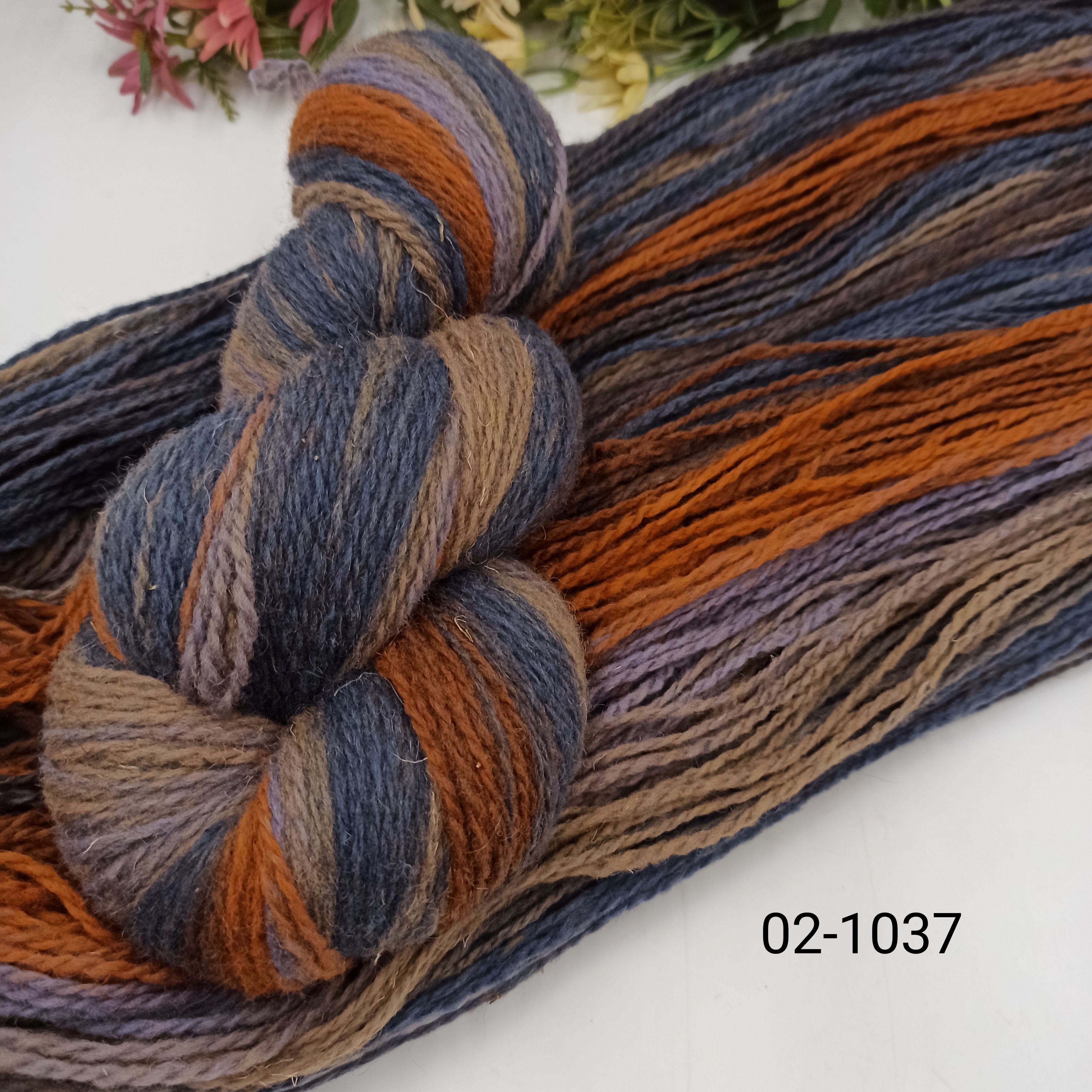 Дундага 6/2 шерсть секционного окрашивания 02-1037