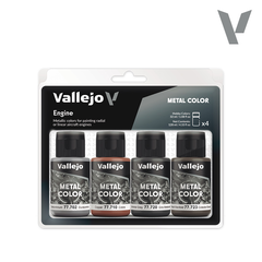Vallejo Metal Color Set: Engine