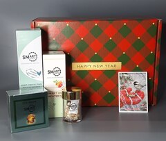 Подарочный набор "Happy New Year!" красный