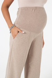 Брюки для беременных 17472 песочный меланж
