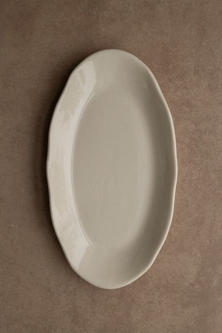 Тарелка овальная