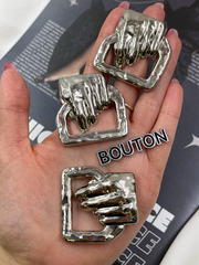 Пуговицы серебристые  Скиапар. 