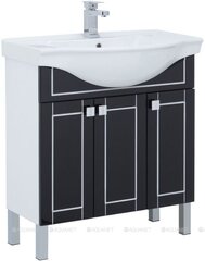 Aquanet 260314 Тумба Эрвин 80 черный (260314) фото