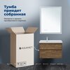 Aquanet 365923 Тумба с раковиной Nova Lite 2.0 90 L 2 ящ. цв. дуб рустикальный (365923)