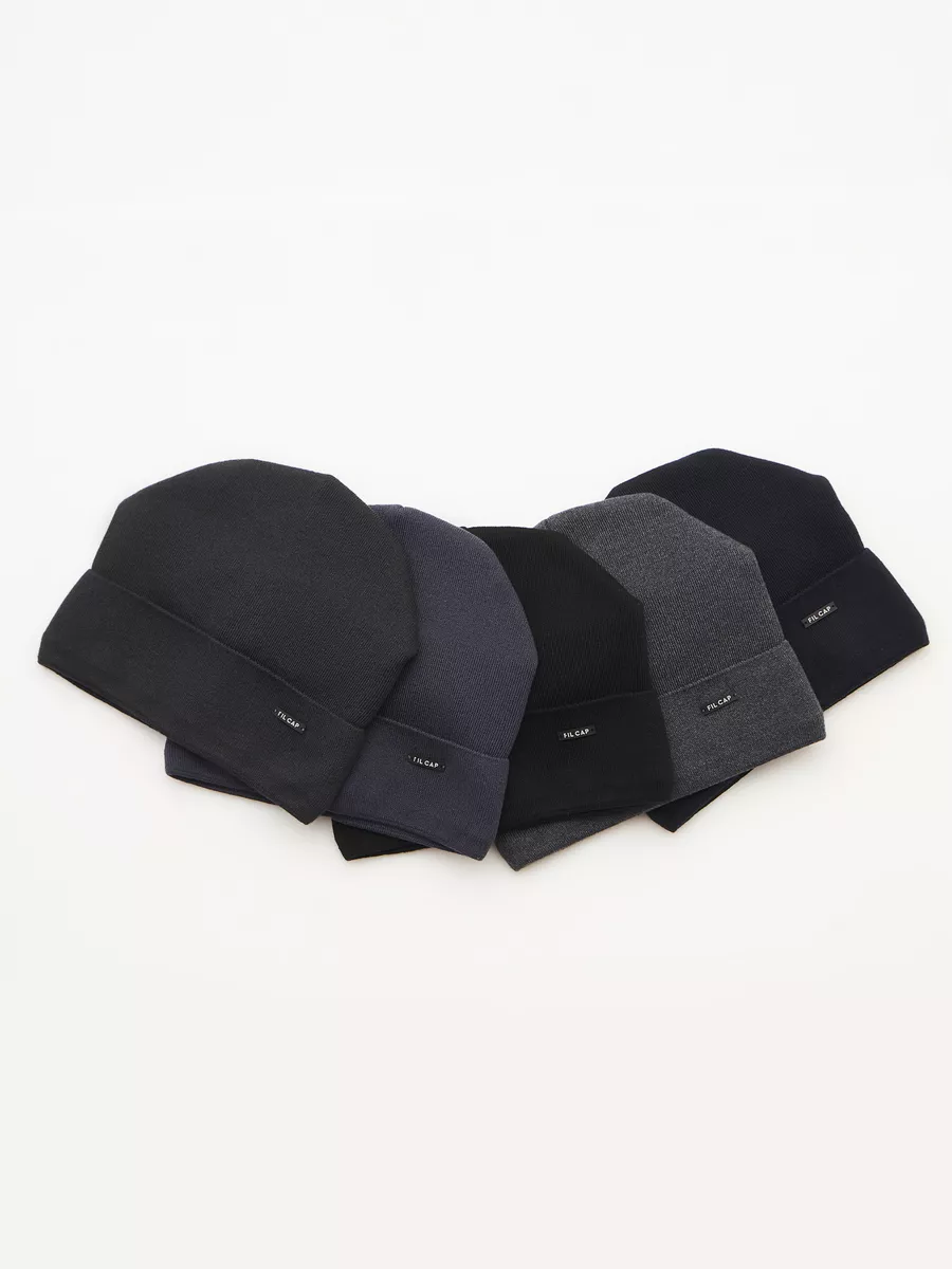 Шапка бини зимняя весенняя с флисом