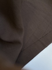 Вискоза с нейлоном, плательная ткань, Шоколад