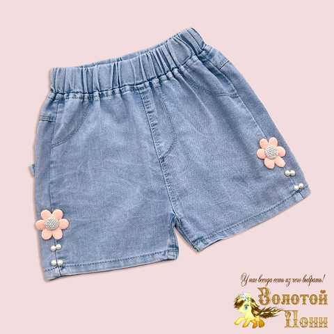 Шорты джинсовые д (5-9) 260331-LT2537