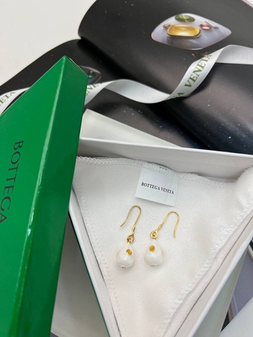 Серьги петля Bottega