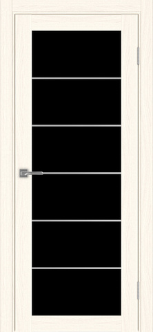 Турин_501АСС.2 молдинг алюм.хром.30 ЭКО-шпон Ясень светлый-LACчерный