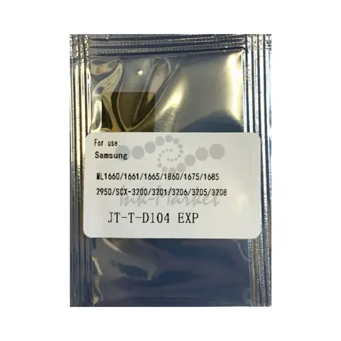 Чип для картриджа Samsung MLT-D104S. Для принтеров Samsung ML-1660, ML-1665, ML-1667, SCX-3200, SCX-3217. Ресурс 1500 страниц