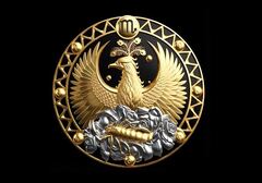 Силиконовый молд № 397 Знак зодиака Скорпион большой 6 см
