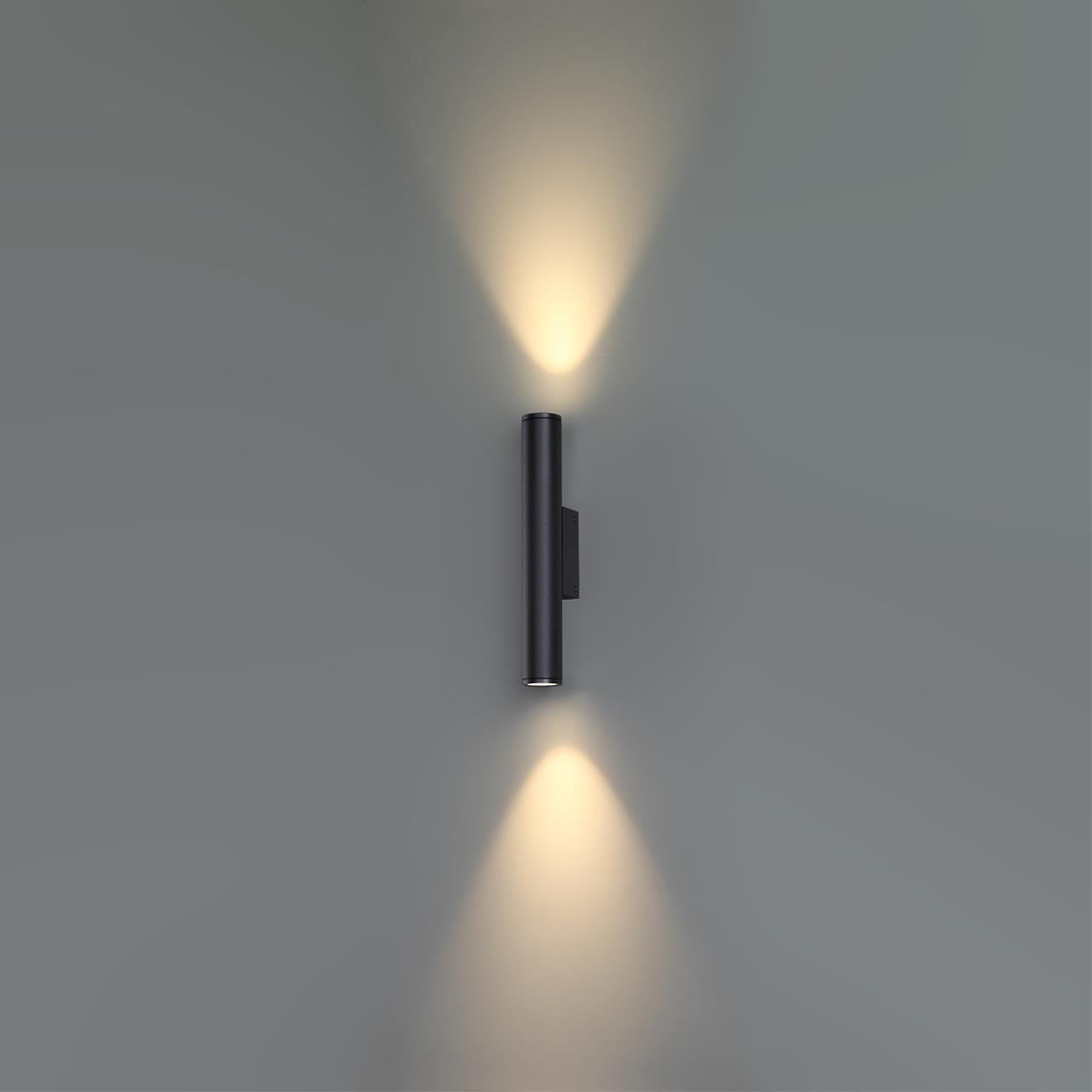 Уличный настенный светодиодный светильник Odeon Light Nature Tubus 7105/6WL