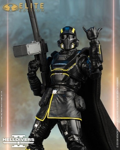 Фигурка Броня B-1 Tactical из игры Helldivers 2 McFarlane Elite Edition