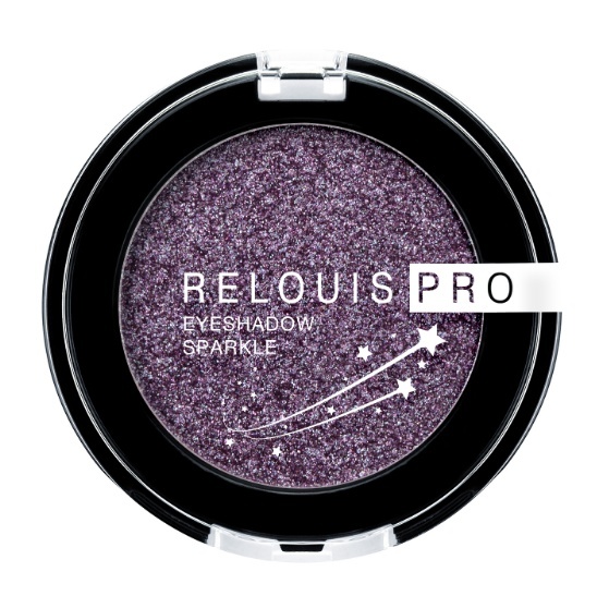 RELOUIS Тени "Pro Eyeshadow Sparkle" тон 08 Violet