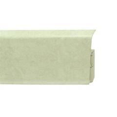 Пластиковый плинтус Royce 80 мм (2200x80x20) 341 Кварц Белый
