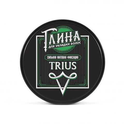 Глина сильной фиксации для укладки волос Trius