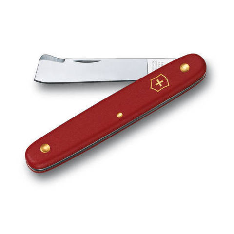 Нож складной садовый Victorinox, 110mm, Red (3.9020)
