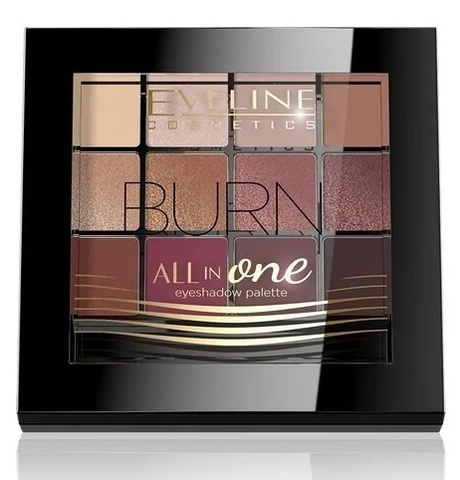 EVELINE Тени для век №3 - BURN серии ALL IN ONE