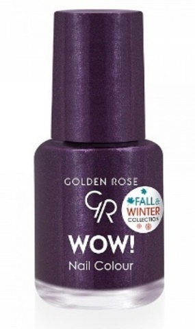 Golden Rose Лак  WOW! Nail Color тон 322  6мл  FALL&WINTER COLLECTION