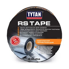 Лента кровельная битумная Tytan Professional, 10 см x 10 м, алюминий