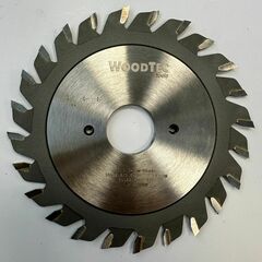 Подрезная составная пила WoodTec для форматно-раскроечных станков Ø100 х 20 х 2,8-3,6 Z = 12 + 12