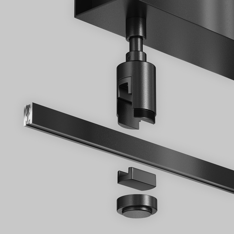 Комплектующие для трековой системы Maytoni Accessories for tracks flarity TRA156C-BB1-B