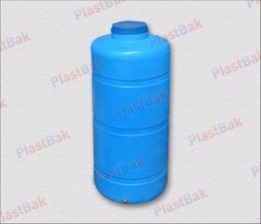 Емкость пищевая вертикальная Пластбак 750 л. Вертикальная (77x77x175см;синий) - арт.556288