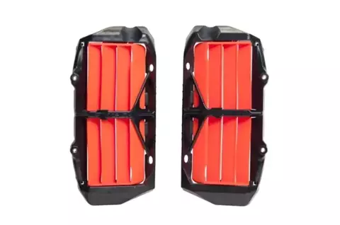 Решетка радиатора увеличенная SX125-250/SXF250-450/XC250-450 19-23 # EXC/EXCF150-500 20-23 оранжевая