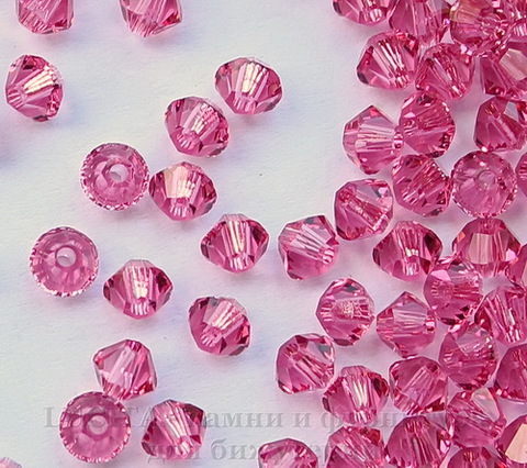5328 Бусина - биконус Сваровски Rose 3 мм, 10 штук ()