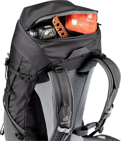Картинка рюкзак туристический Deuter Futura Pro 40 black-graphite - 7