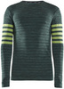 Утеплённая беговая рубашка Craft Fuseknit Comfort Blocked Green мужская