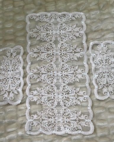 Комплект салфеток для сервировки Emozioni Artemide silver