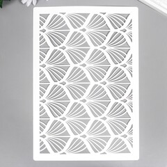 Трафарет для выпечки "Ракушки" 24х16 см