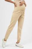 Спортивные брюки для беременных 15845 серый меланж
