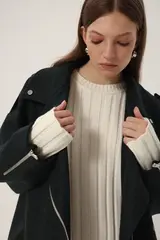 Косуха из шерсти, чёрный