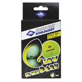 Мячики для н/тенниса DONIC GLOW IN THE DARK 40+, 6 шт, (зеленые) фото №0