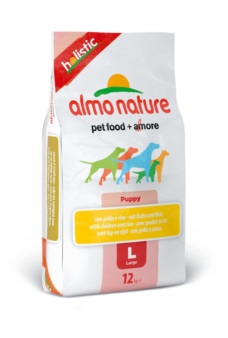 Сухой корм Almo Nature Holistic - Large Puppy&Chicken