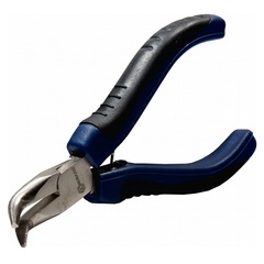 Длинногубцы КОБАЛЬТ изогнутые мини 115 мм (647-208)